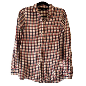 Madewell Flannel Plaid button up shirt size XS